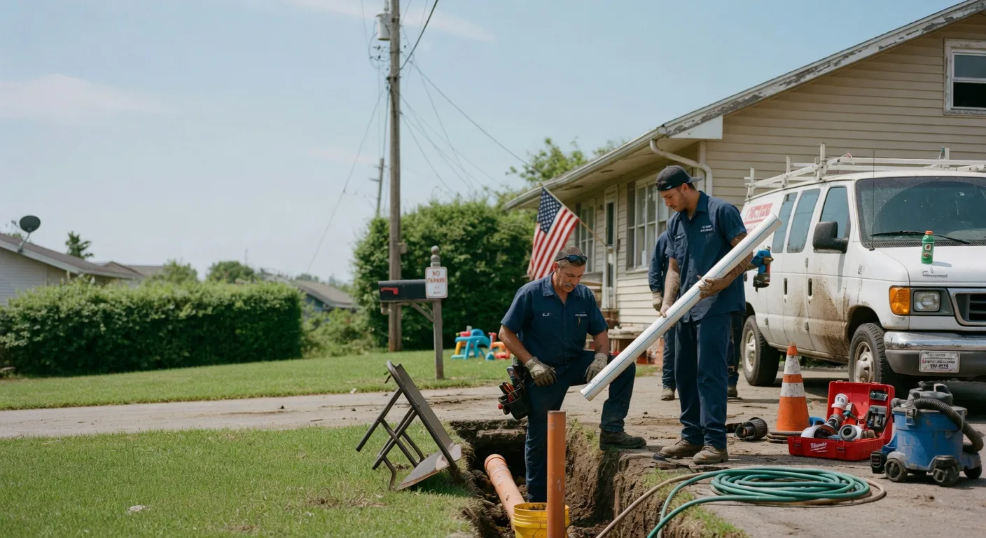 Drain Cleaning in Downsville, LA near me